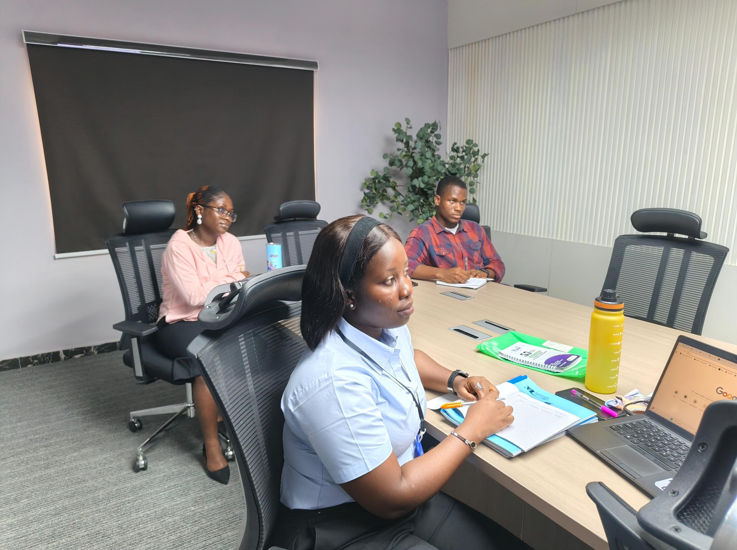Corporate training session