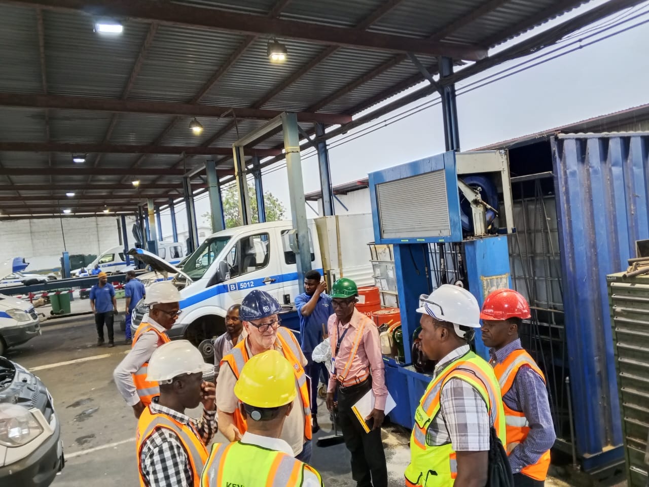 Industrial site inspection